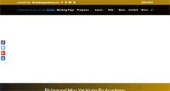 Desktop Screenshot of kungfurichmond.com