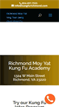 Mobile Screenshot of kungfurichmond.com